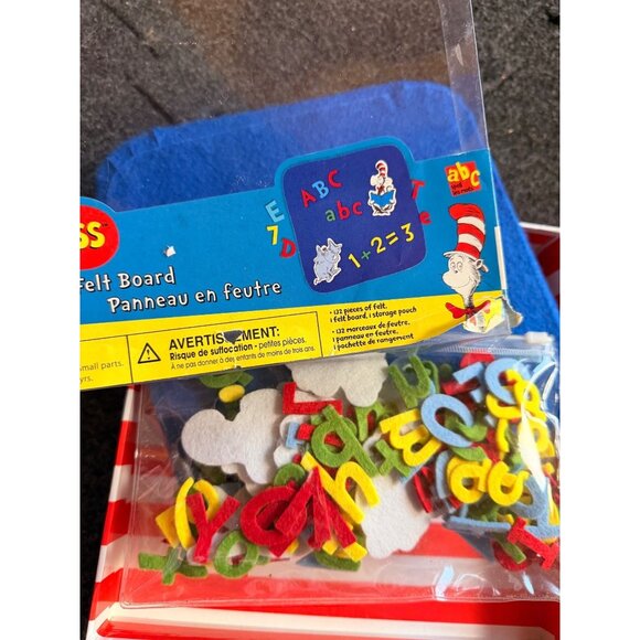 Dr. Seuss Educational Felt Board Set With Letters & Numbers For Kids Ages 6+ - Picture 4 of 5